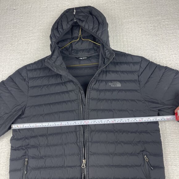 The North Face Stretch Down Jacket 700 Fill Men's L Puffer Black Packable Read* - Picture 15 of 16
